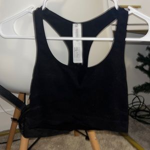 razor back tank top/lounge bra